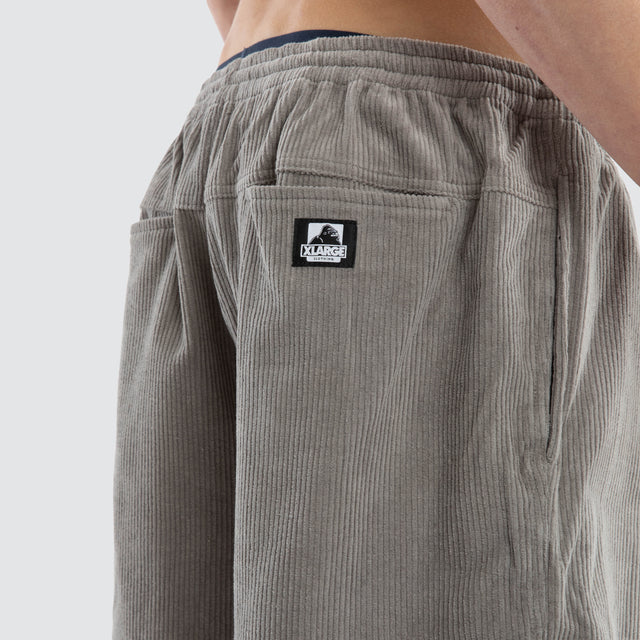 91 Wide Cord Beachshort Pigment Grey