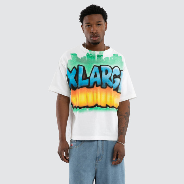 City Gorilla Fit Tee White