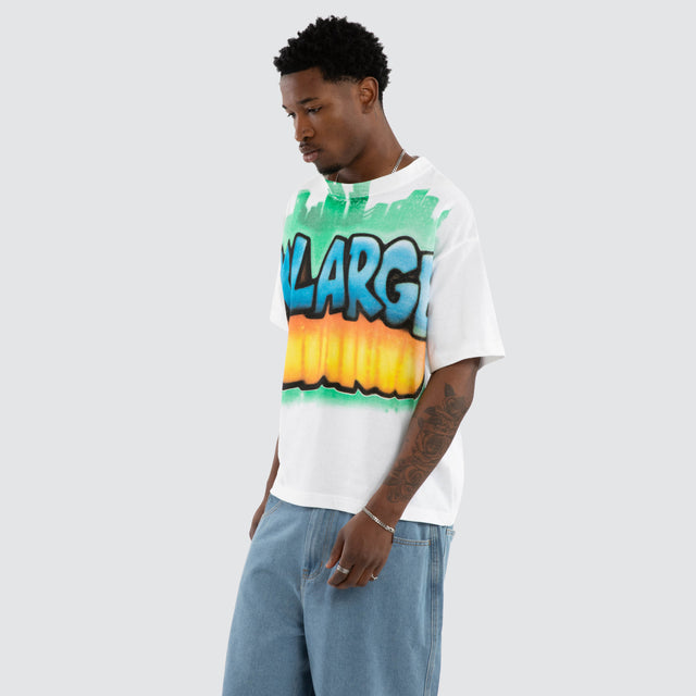 City Gorilla Fit Tee White