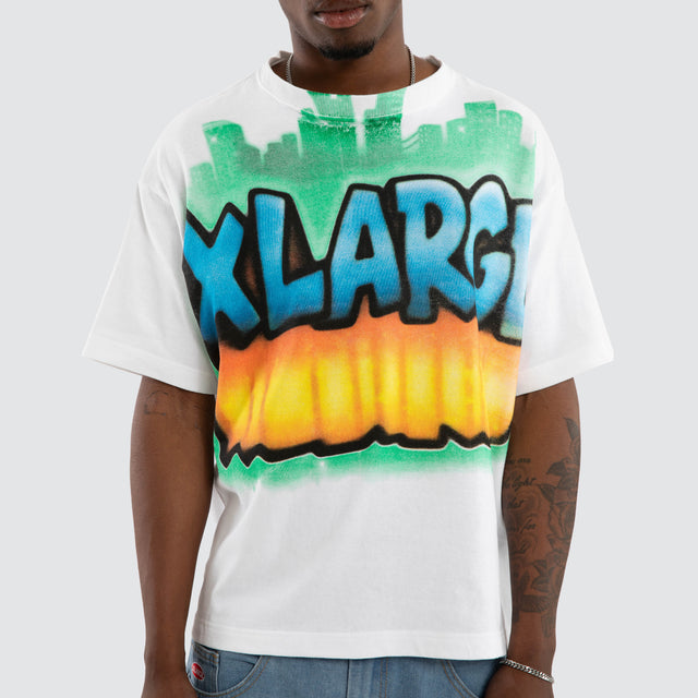 City Gorilla Fit Tee White