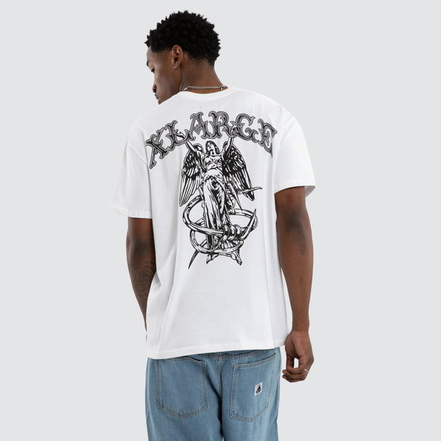 Angel Tee Solid White