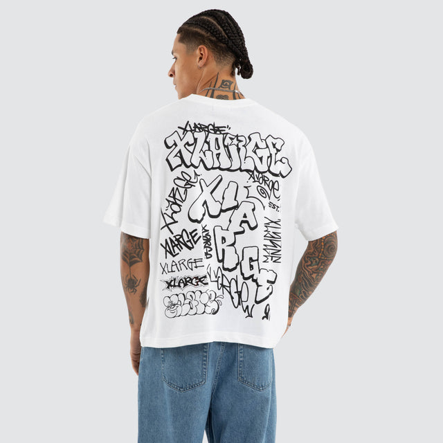 Slam Gorilla Fit Tee White