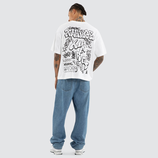 Slam Gorilla Fit Tee White
