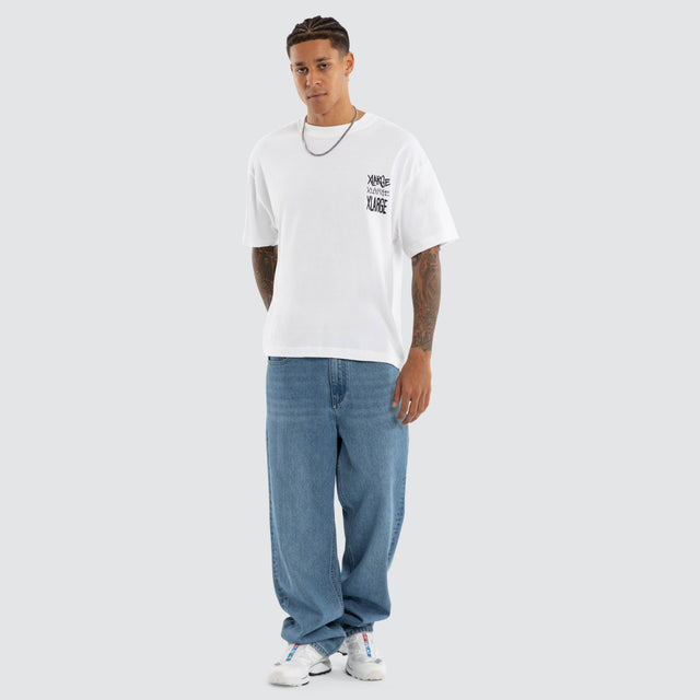 Slam Gorilla Fit Tee White