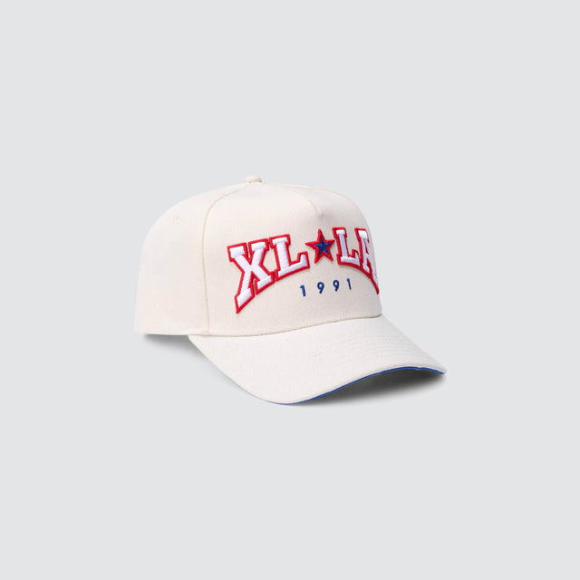 XL La 91 Baseball Cap Chalk