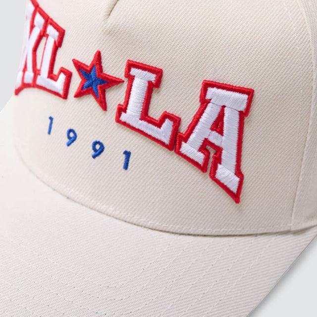 XL La 91 Baseball Cap Chalk