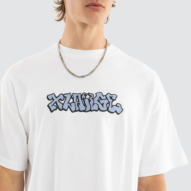 Graffiti Gorilla Tee White