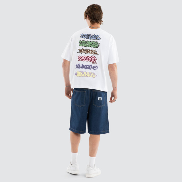 Graffiti Gorilla Tee White