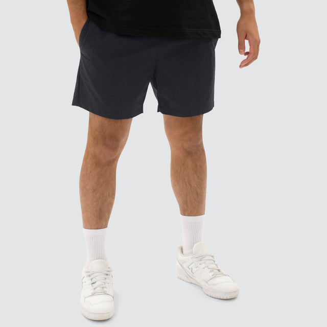 Amaretto Swim Short Jet Black