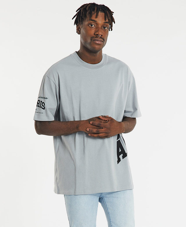 Americain Atlanta Box T-Shirt Smoke Grey