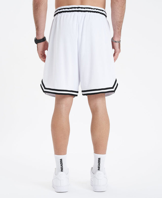 Americain Banner Basket Ball Short - White WHITE