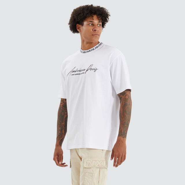 Americain Courval Tee Optical White