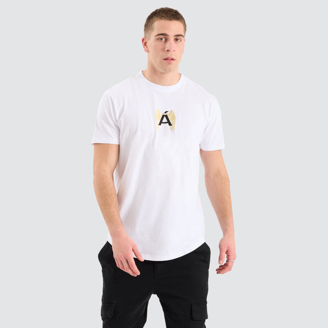 Americain Cyber Genesis Dual Curved Tee White