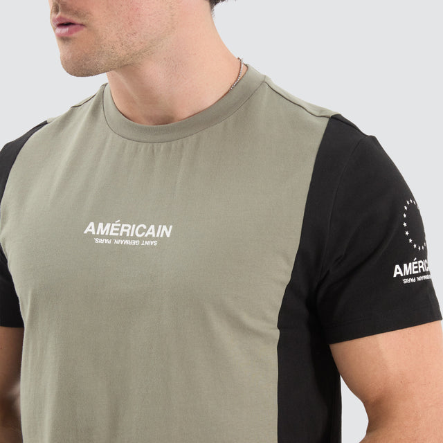 Americain Elrond Dual Curved Tee Black/Shadow