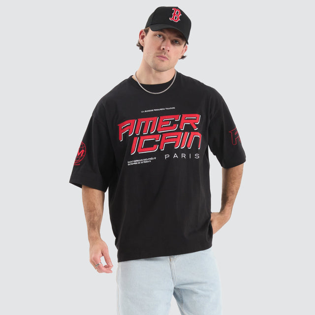 Americain Elwing Mega Tee Jet Black