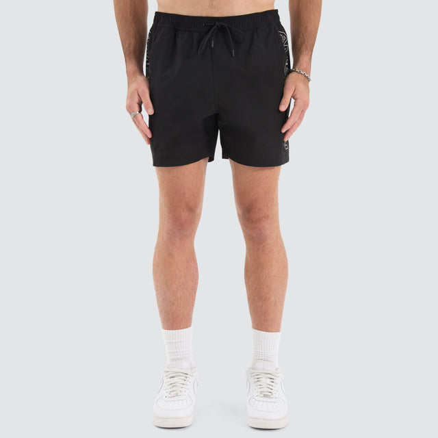 Americain Grima Beach Short Jet Black