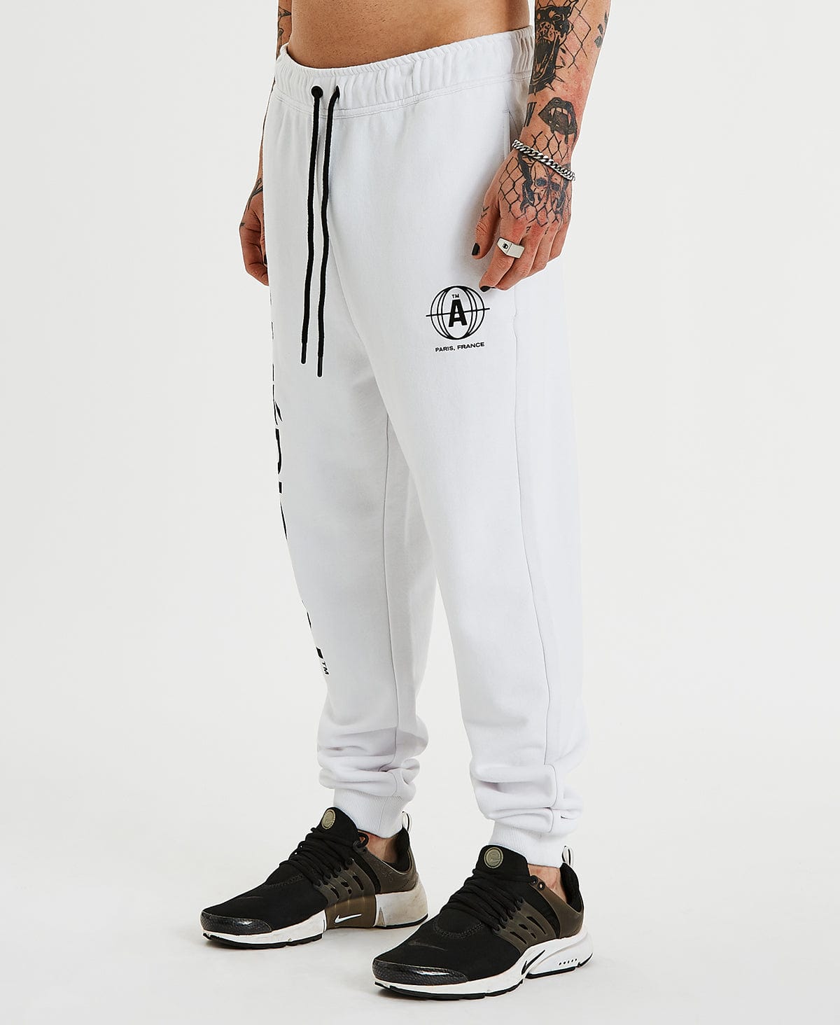 Irvine Track Pants White Neverland Store