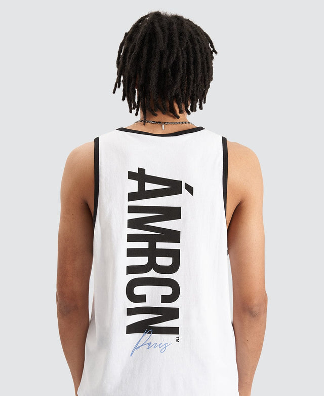 Americain La Defense New Curved Tank White