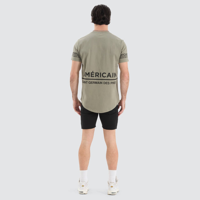 Americain Maglor Dual Curved Tee Shadow