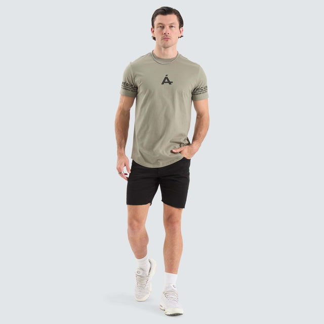 Americain Maglor Dual Curved Tee Shadow