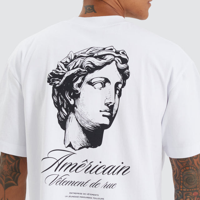 Americain Maison Tee Optical White