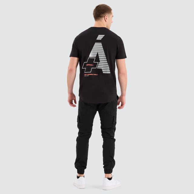 Americain Meriadoc Dual Curved Tee Jet Black