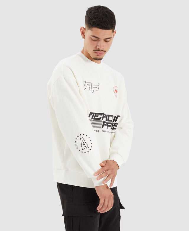 Americain Montes Heavy Relaxed Sweater Natural White