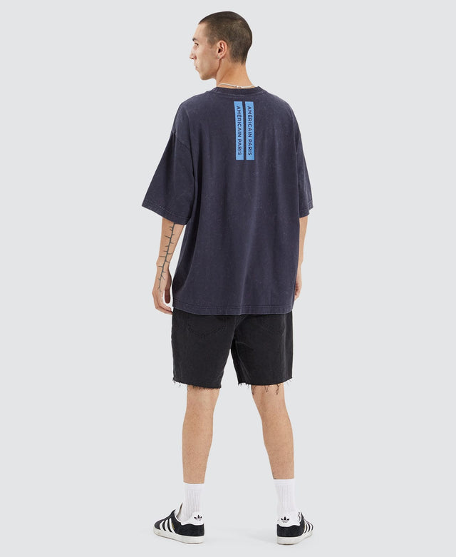 Americain Peyrou Extra Oversized T-Shirt Acid Vulcan