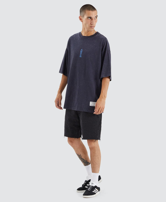 Americain Peyrou Extra Oversized T-Shirt Acid Vulcan