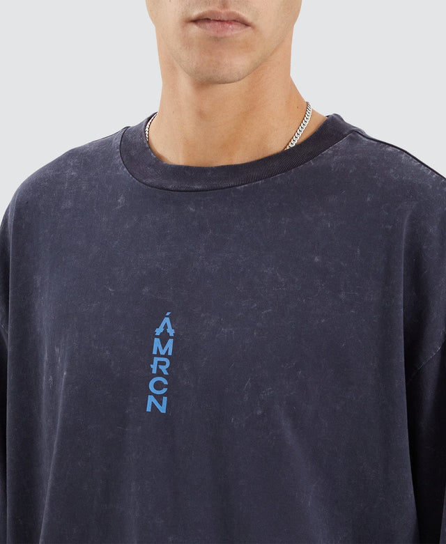 Americain Peyrou Extra Oversized T-Shirt Acid Vulcan