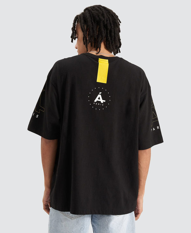 Americain Remi Extra Oversized T-Shirt Jet Black