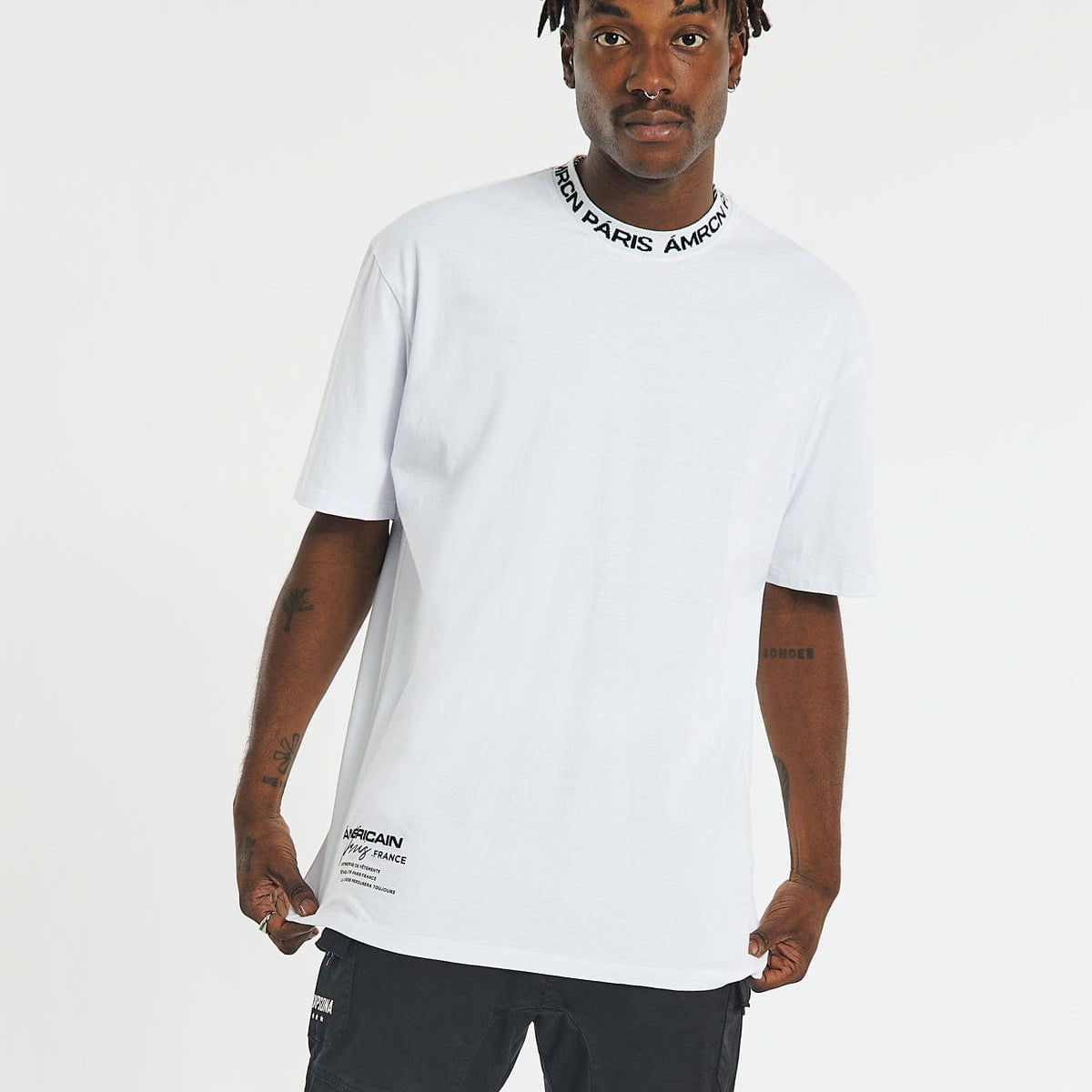 Riley Box T-Shirt White | Neverland Store