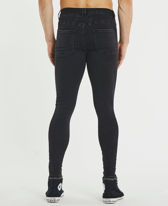 Americain Saint Ultrastretch Jeans Destroyed Vintage Black