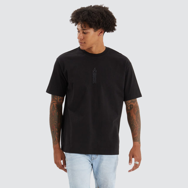 Americain Sedley Tee Jet Black