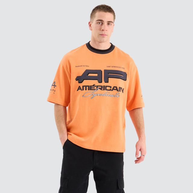 Americain Theoden Mega Loopback Tee Autumn Sunset