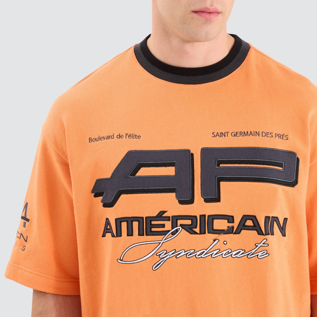 Americain Theoden Mega Loopback Tee Autumn Sunset