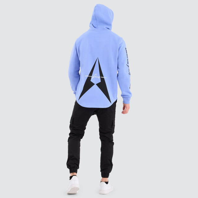 Americain Thranduil Dual Curved Hoodie Vista Blue