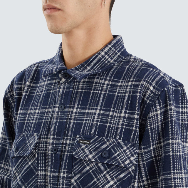 Brixton Bowery Heavy Weight Flannel Shirt Multi Colour