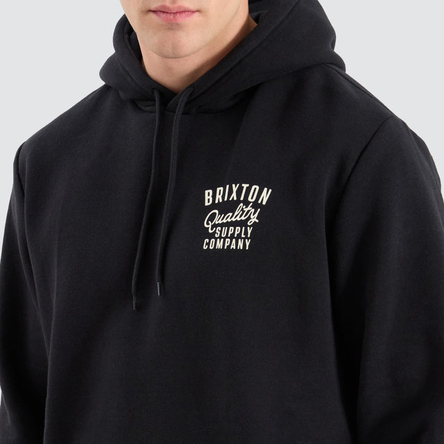 Brixton Hubal Hood Black