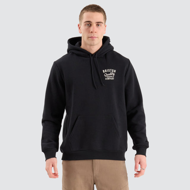 Brixton Hubal Hood Black