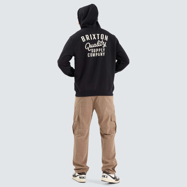 Brixton Hubal Hood Black