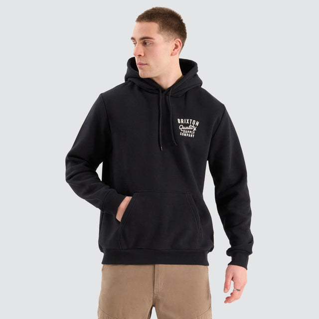 Brixton Hubal Hood Black