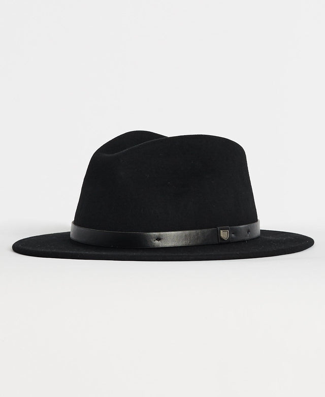 Brixton Messer Fedora Black/Black