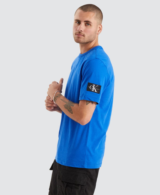 Calvin Klein Badge Regular T-Shirt Blue