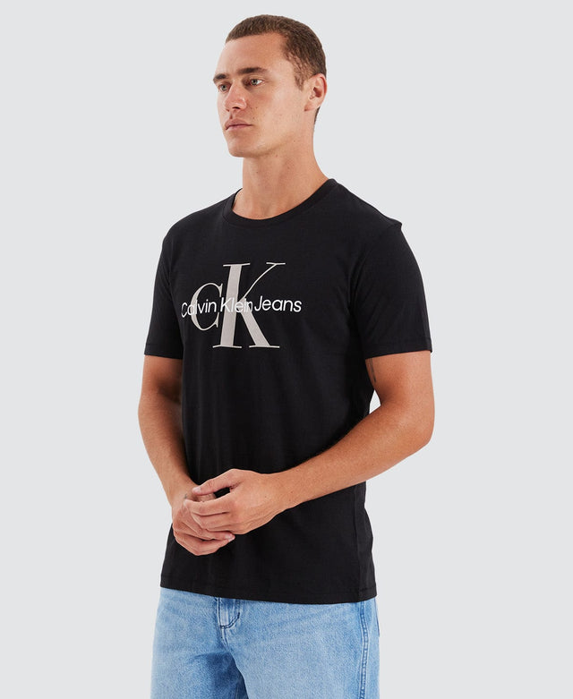 Calvin Klein Season Monologo T-Shirt Black
