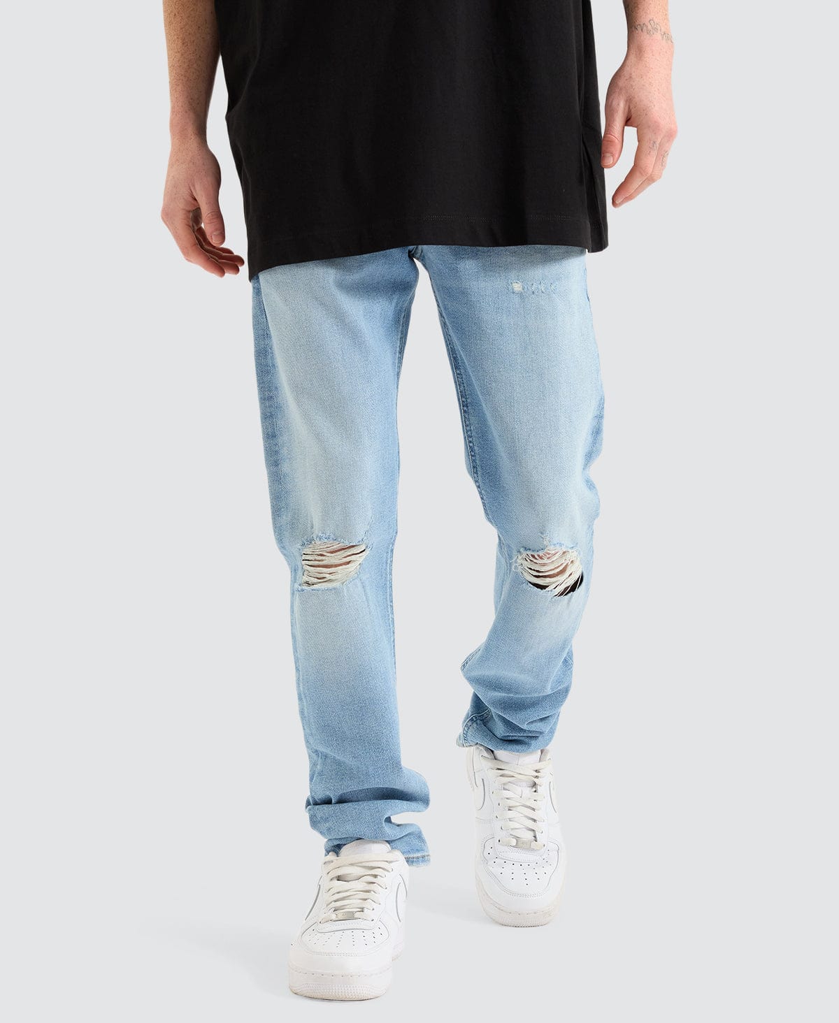 Calvin klein outlet distressed jeans