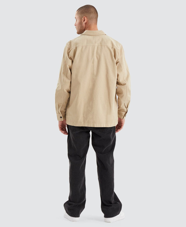 Calvin Klein Utility Overshirt Neutral