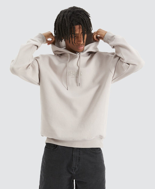 Champion Roch Base Hoodie Pearl Oyster Grey
