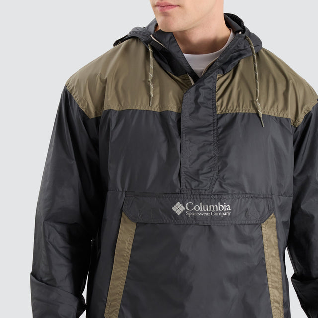 Columbia Challenger Windbreaker Black/Green