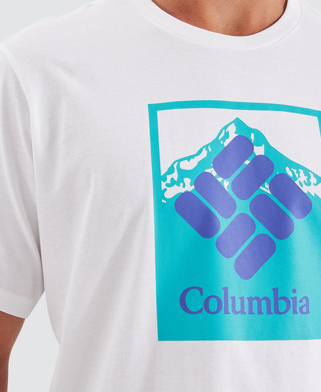 Columbia CSC™ Seasonal Logo Tee - White/Framed Folly Graphic WHITE